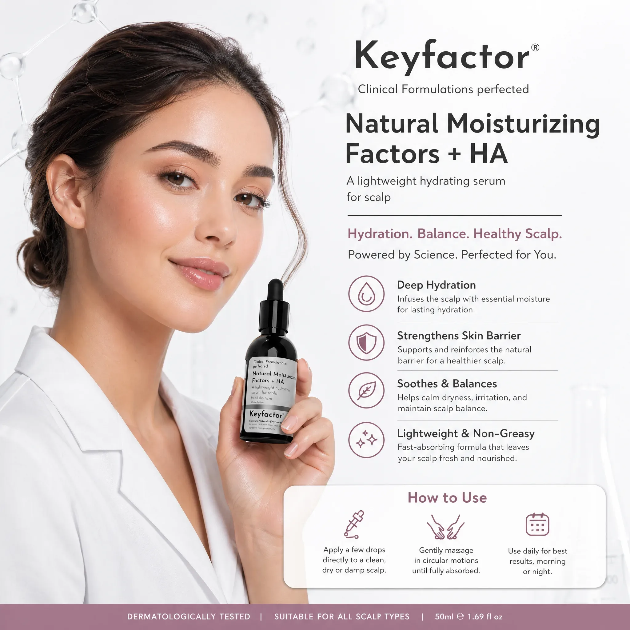Kf-Natural Moisturizing Factor + HA Serum -50Ml.